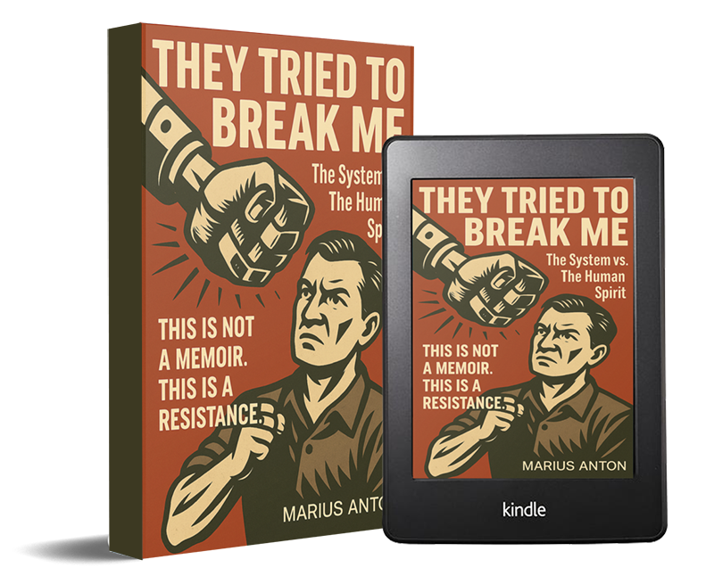 They Tried to Break Me book cover and stacked paperback mockup